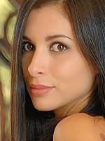 Tera gets naughty on the stairs